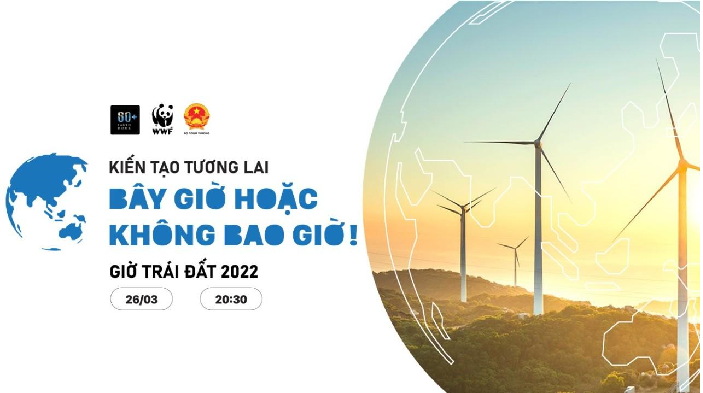 Hưởng ứng chiến dịch Giờ Trái đất năm 2022